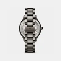 Daniel Wellington Grey Dial Analog Men's Watch DW0DG2502, caseback view