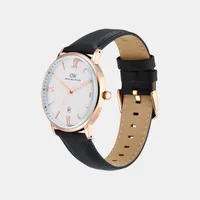 Daniel Wellington White Dial Analog Men's Watch DW0DG1802, three-quarter view