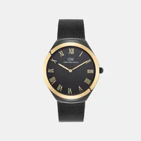 Daniel Wellington Black Dial Analog Men's Watch DW0DG2702, dial front view
