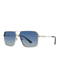 OPIUM Sunglasses OP-10474 in Blue / Silver (C04), front three-quarter view