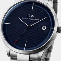 Daniel Wellington Blue Dial Analog Men's Watch DW0DG1900, angled view