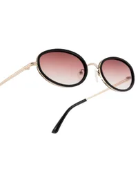 OPIUM Sunglasses OP-13536 in Brown / Gold (C02), detail angle view