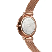 Daniel Wellington Mother of Pearl Round Dial Analog Women's Watch DW0DL3300, gallery view 3