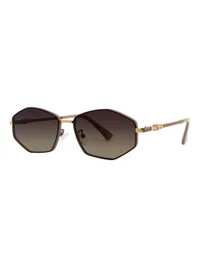 OPIUM Sunglasses OP-13544 in Brown / Beige (C03), front three-quarter view