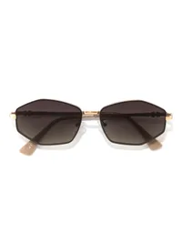 OPIUM Sunglasses OP-13544 in Brown / Beige (C03), rear three-quarter view