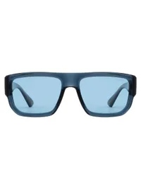 OPIUM Sunglasses OP-10488 in Blue / Blue (C04), front view