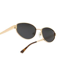 OPIUM Sunglasses OP-10478 in Grey / Gold (C05), detail angle view