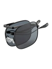 OPIUM Sunglasses OP-10507 in Grey / Black (C01), front three-quarter view