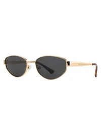 OPIUM Sunglasses OP-10478 in Grey / Gold (C05), front three-quarter view