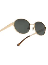 OPIUM Sunglasses OP-10477 in Green / Gold (C01), detail angle view