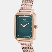 Daniel Wellington Green Cushion Dial Analog Women's Watch DW0DL2901, gallery view 2