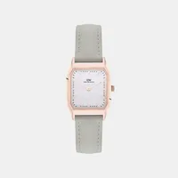 Daniel Wellington Mother Of Pearl Octagon Dial Analog Women's Watch DW0DL2102, front view