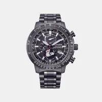 Citizen Foldover Clasp Round Dial Analog Men's Watch BY3005-56G, dial front view