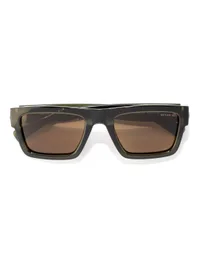OPIUM Sunglasses OP-10482 in Brown / Green (C04), rear three-quarter view
