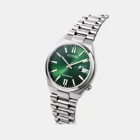 Citizen Green Round Dial Analog Unisex Watch NJ0200-50X, gallery detail view