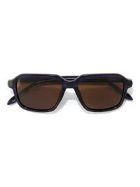 Opium Eyewear Sunglasses OP-13542 March in Blue / Brown (C03), front three-quarter view