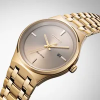 Citizen Gold Round Dial Analog Men's Watch BM7653-50Q, gallery detail view