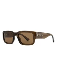 OPIUM Sunglasses OP-10481 in Brown / Brown (C03), front three-quarter view