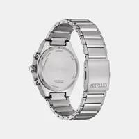 Citizen Silver Round Dial Chronograph Men's Watch CA4690-51A, gallery detail view