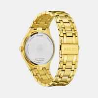 Citizen Champagne Round Dial Analog Men's Watch BM7652-52P, gallery detail view