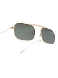 Opium Eyewear Sunglasses OP-10507 Cliff in Gold / Green (C04), front three-quarter view