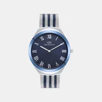 Daniel Wellington Blue Dial Analog Men's Watch DW0DG2701, dial front view
