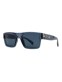 OPIUM Sunglasses OP-10482 in Blue / Blue (C03), front three-quarter view
