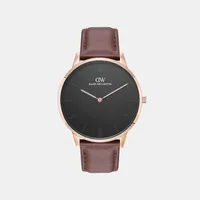 Daniel Wellington Black Dial Analog Men's Watch DW0DG2001, dial front view