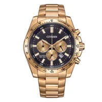 Citizen Black Round Dial Chronograph Men's Watch AN8233-51E, gallery detail view