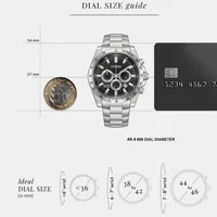 Citizen Black Round Dial Chronograph Men's Watch AN8230-59E, gallery detail view