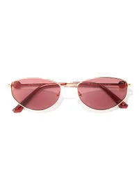 OPIUM Sunglasses OP-10501 in Pink / Gold (C03), rear three-quarter view
