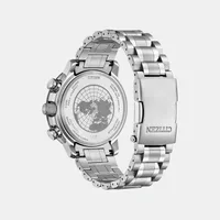 Citizen Foldover Clasp Round Dial Analog Men's Watch BY3006-53E, gallery detail view