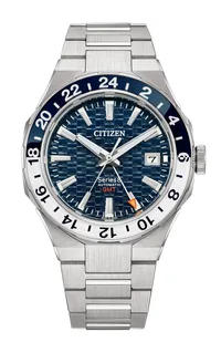 Citizen Blue Round Dial Analog Men's Watch NB6034-58L, gallery detail view
