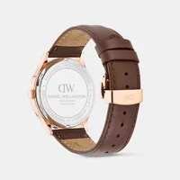 Daniel Wellington White Dial Multi-Function Men's Watch DW0DG2201, caseback view