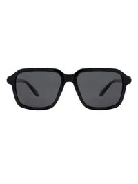 Opium Eyewear Sunglasses OP-13542 March in Black / Grey (C01), front view