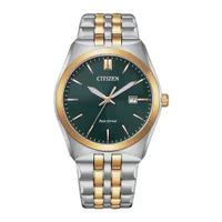 Citizen Green Round Dial Analog Men's Watch BM7339-89X, gallery detail view