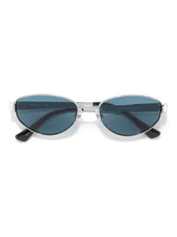 OPIUM Sunglasses OP-10478 in Blue / Silver (C04), rear three-quarter view
