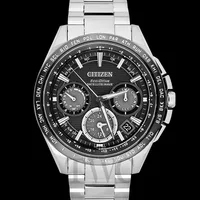 Citizen Foldover Clasp Round Dial Analog Men's Watch CC9015-54E, gallery detail view