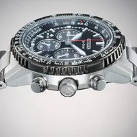 Citizen Black Round Dial Chronograph Men's Watch CA4664-60E, gallery detail view