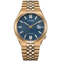Citizen Blue Round Dial Analog Men's Watch NK0023-57L, gallery detail view