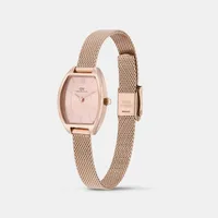 Daniel Wellington Rose Gold Tonneau Dial Analog Women's Watch DW0DL2001, gallery view 3