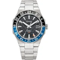 Citizen Black Round Dial Analog Men's Watch NB6031-56E, dial front view