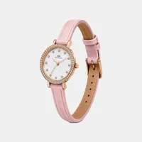 Daniel Wellington Mother Of Pearl Round Dial Analog Women's Watch DW0DL2501, gallery view 2