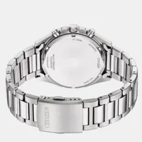 Citizen White Round Dial Chronograph Men's Watch CA4590-81A, dial front view