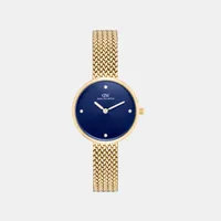 Daniel Wellington Blue Round Dial Analog Women's Watch DW0DL2700, front view