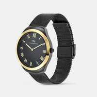 Daniel Wellington Black Dial Analog Men's Watch DW0DG2702, three-quarter view