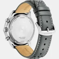 Citizen Grey Round Dial Chronograph Men's Watch CA4500-24H, gallery detail view