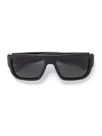 Opium Eyewear Sunglasses OP-10488 Evade in Black / Grey (C02), front three-quarter view