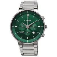Citizen Green Round Dial Chronograph Men's Watch AN8220-52X, gallery detail view