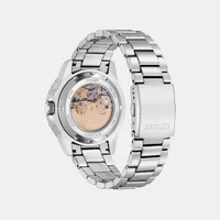 Citizen Vibrant Yellow Sunray Round Dial Analog Men's Watch NJ0170-83Z, gallery detail view